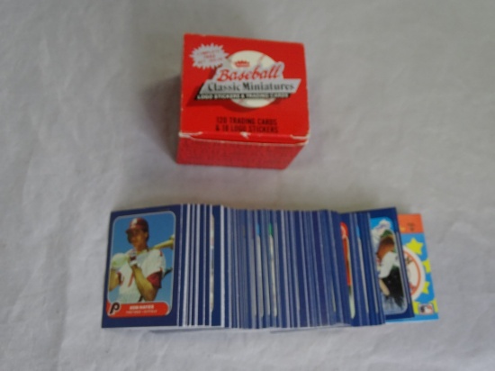 Vintage1986 classic miniatures set of cards