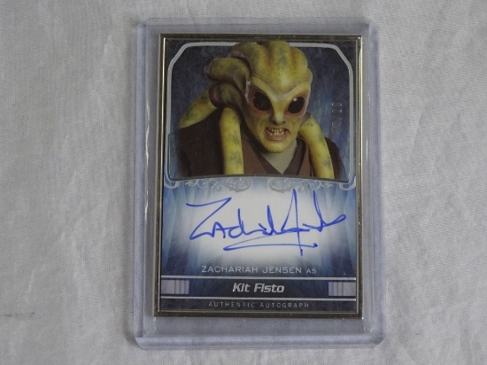 2015 Topps Star Wars Masterwork Autograph