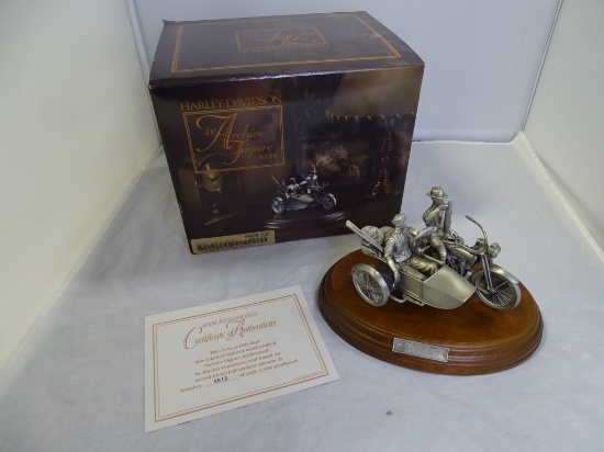 Harley Davidson "Catch of the Day" Sculpture