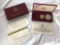 1984 Olympic Gold & Silver Proof Coin Set.