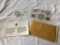 1964 Uncirculated Canadian Coin Set & Additional 1864-1964 Charlottetown Quebec Dollar.