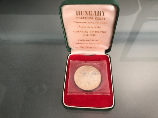 1956-1966 Hungarian Rvolution 10th Anniversary Coin.