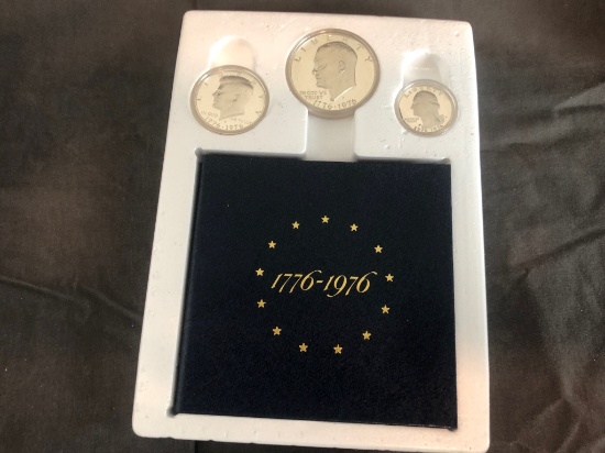 United States Bicentennial Silver Proof Set. 1776-1976.