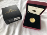 2011 - 175th Anniversary Royal Canadian Mint $100 Gold Coin.