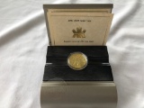 2001 Canadian $100 Gold Coin.