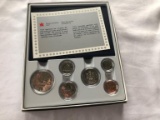 1986 Candian Specimen Coin Set.