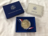 2002 US Military Acaemy Bicentennial Commemorative Silver Dollar.