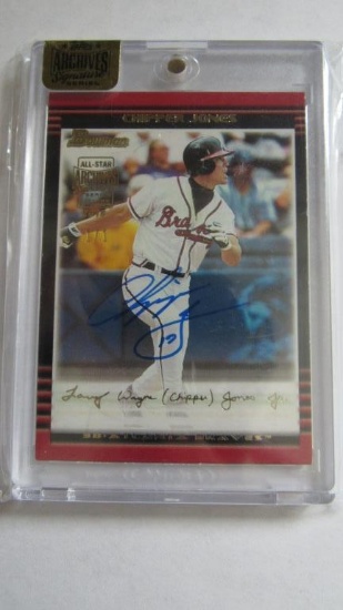 2002 Topps Archives Signature Series, Chipper Jones