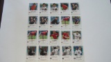 2011 Topps, 1st Bowman Card, Scouting Report, Set of 20 Baseball Cards