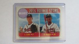 2018 Topps Rookie Stars Lucas Sims & Ozzie Albies