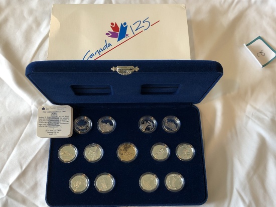 1992 Canada 125 13 Coin Set.