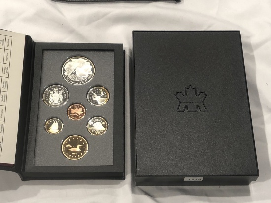 1996 Proof Set of Canadian Coinage.