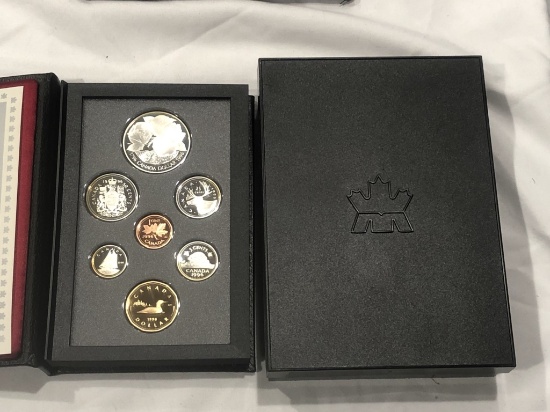 1996 Proof Set of Canadian Coinage.