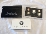 1996 US Mint Silver Proof Set.