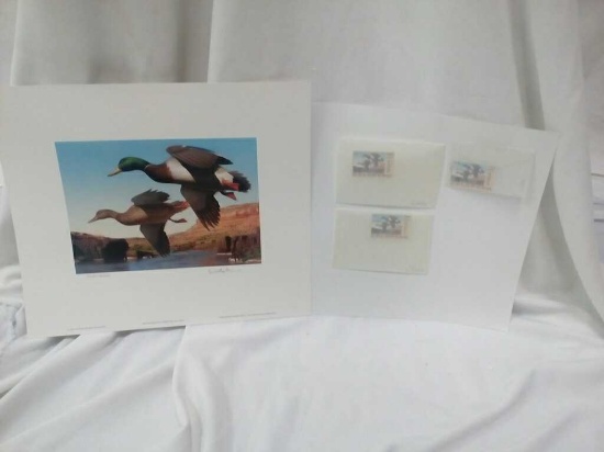 Ducks Unlimited 1991 Colorado Duck Stamp Print