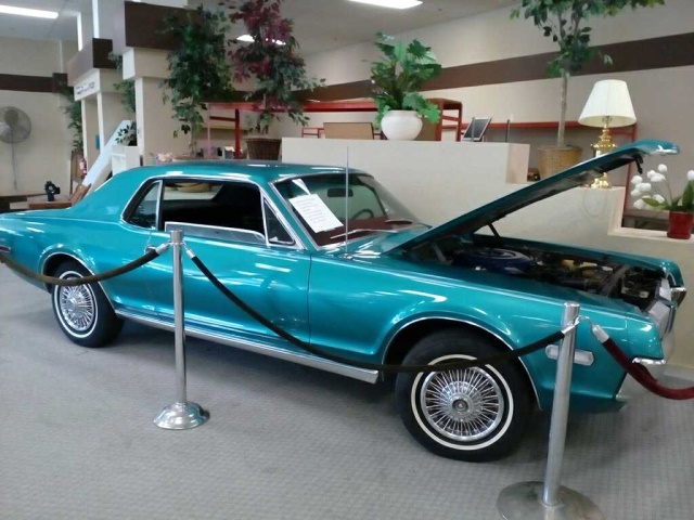 1968 Mercury Cougar Turquoise Color | Proxibid