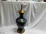 Early 1900's Chinese Cloisnne Lamp