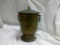Vintage Hand Made Brass Bucket with Lid