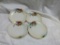 Hand Painted Nippon Dessert Plates (4)
