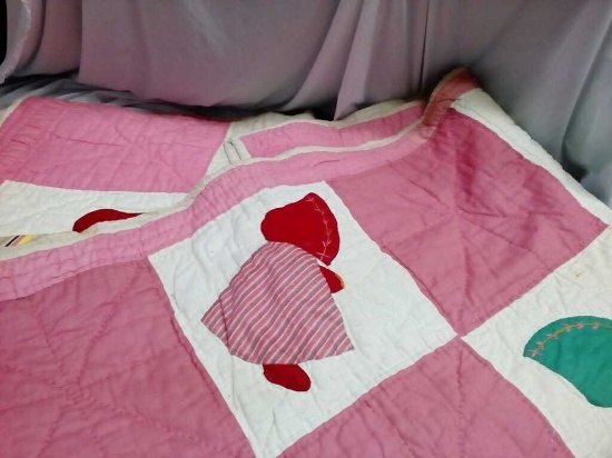 Vintage Dutch Girl Quilt