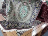 Victorian Style Area Rug Rich in Colors