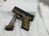 Springfield  SUB COMPACT Pistol Model XD-9 SN#GM89