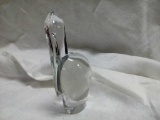 Baccarat Crystal Pelican Paperweight