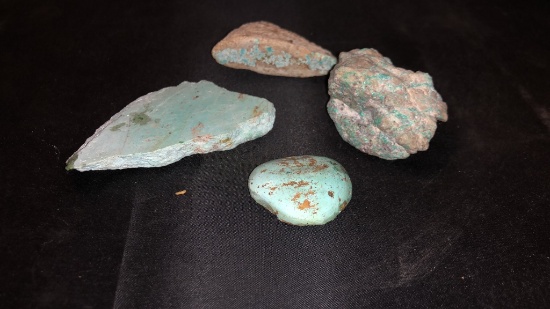 Usa Southwest Turquoise 4 Pieces