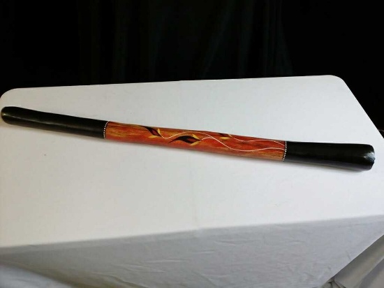 Didgeridoo 34" With Painted Background