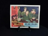 Vintage Movie Card “the Bold And The Brave”