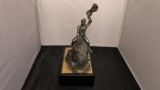 Michael Ricker Pewter Statue “vision Quest”