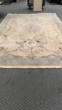 Silk & Wool Pile Hand Knotted Rug