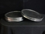 Vintage Nambe #554 Metal Alloy Platters