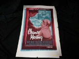 Vintage Movie Poster “chance Meeting”