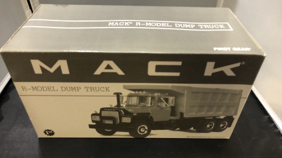 Mack R-Model Dump Truck Die-Cast Replica.