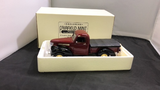 Chevrolet Pickup Die-Cast Replica.