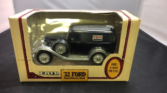 1932 Exxon Ford Panel Delivery Die-Cast Bank.