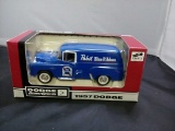 1957 Pabst Blue Ribbon Dodge Die-Cast Bank.