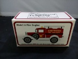 Model A Fire Engine Die-Cast Bank.