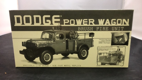 Dodge Power Wagon Brush Fire Unit Die-Cast Replica.