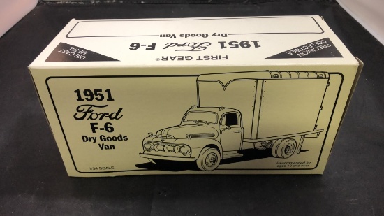 1951 Ford F-6 Dry Goods Van Die-Cast Replica.