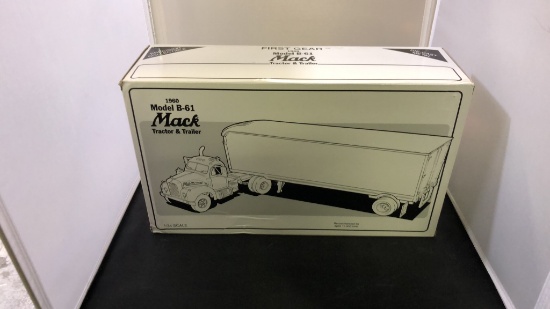 1960 Mack Model B-61 Tractor & Trailer.