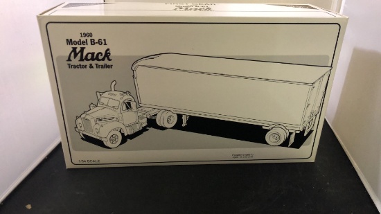 1960 Mack Model B-61 Tractor & Trailer.