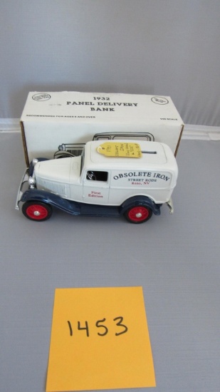 1932 Panel Delivery Bank Die-Cast Replica.