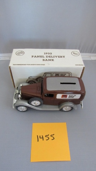 1932 Panel Delivery Bank Die-Cast Replica.