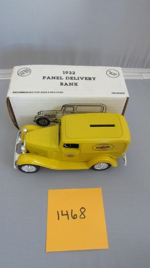 1932 Panel Delivery Bank Die-Cast Replica.