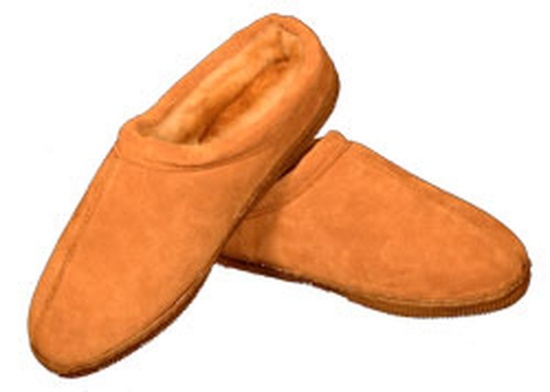 BOOT 110LAD-10 - LADIES WOOL LOW BACK SLIPPER