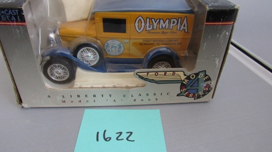 1929 Ford Model A Olympia Panel Delivery Van, Die-Cast Replica.