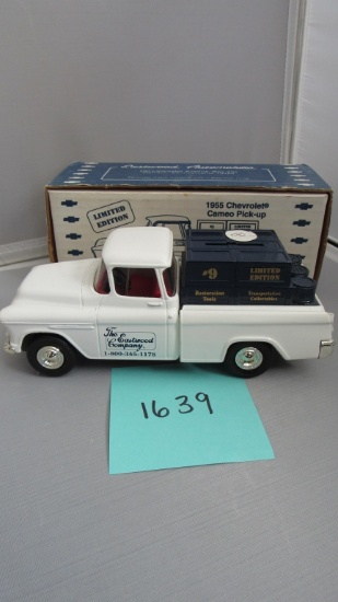 1955 Chevy Cameo Pick-up, Limited Edition, Die-Cast Replica.