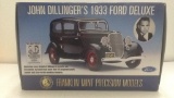 John Dillinger's 1933 Ford Deluxe Die-Cast Replica